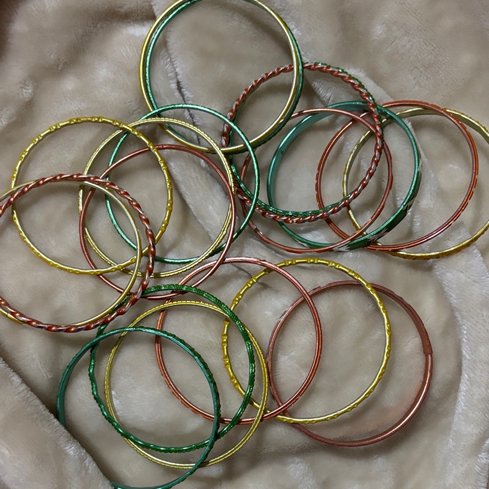 Colorful Bangle Set - Picture 3 of 3
